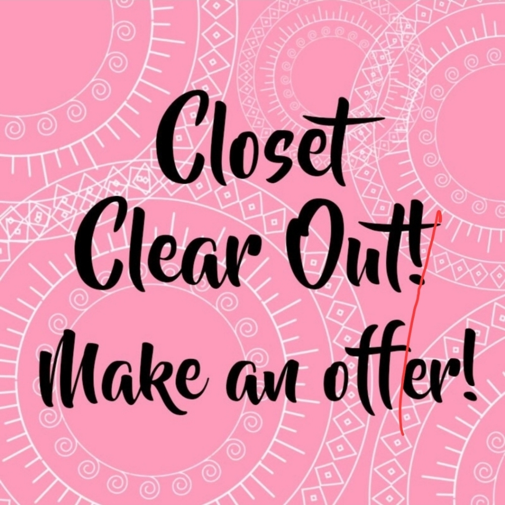 Closet Clear Out!!!